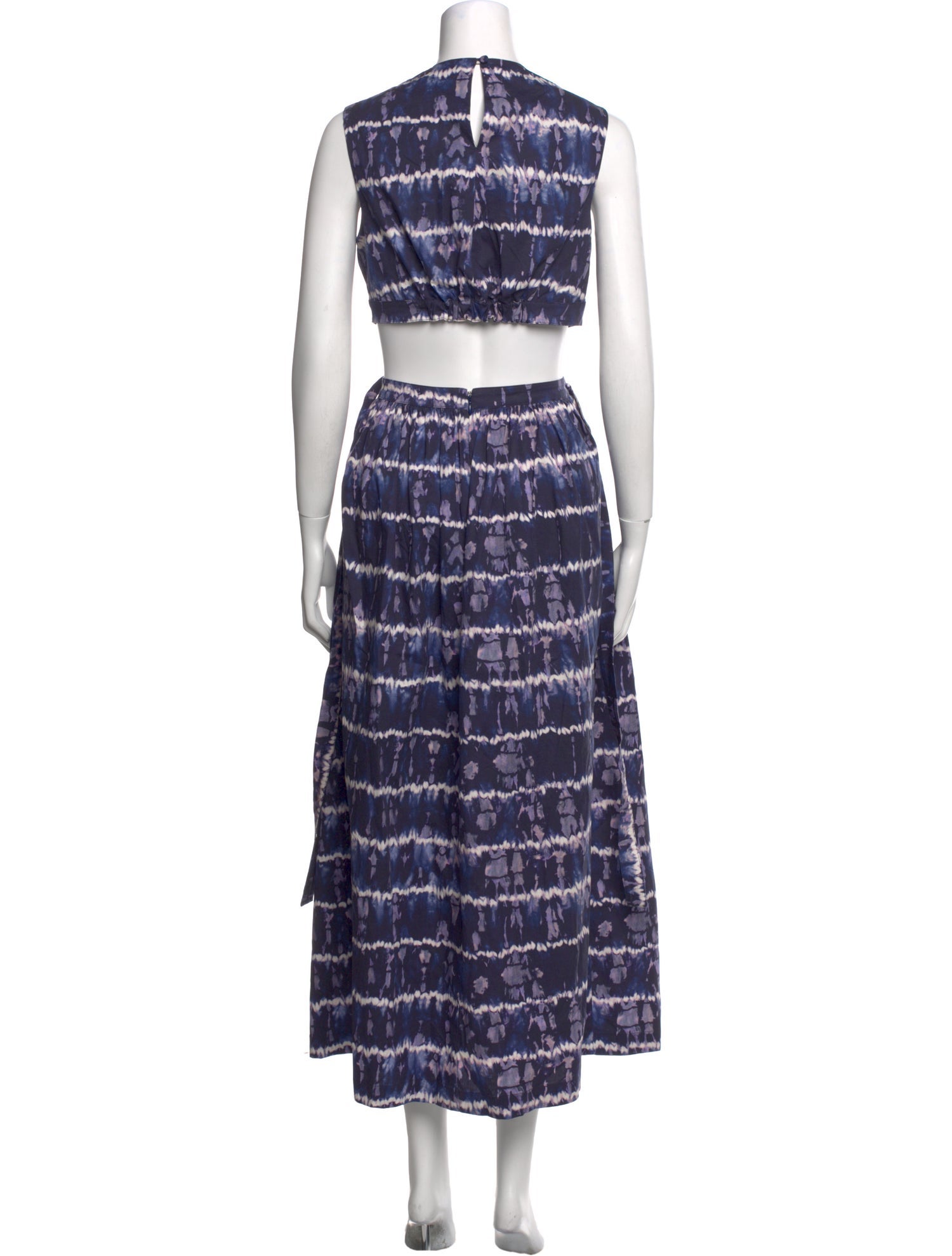 Altuzarra Tie-Dye Print Long Dress